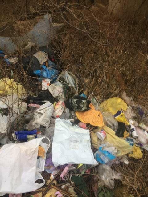 В Килии активисты по выброшенным вместе с горой мусора платежкам разоблачили людей, устроивших стихийную свалку