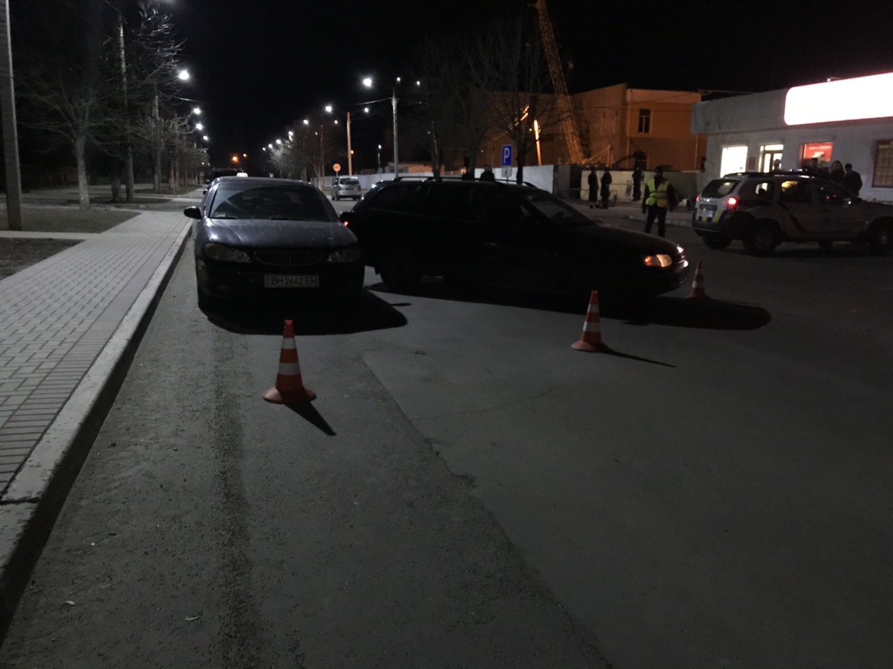 В Измаиле невнимательный таксист стал виновником ДТП