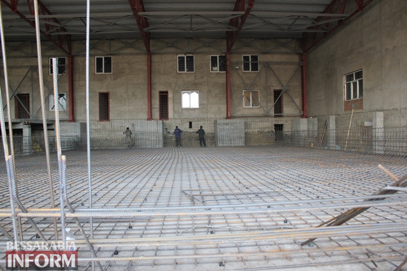 Бассейн в Палаце спорта и роллердром - на каком этапе строительство самых ожидаемых спортивных сооружений в Измаиле.