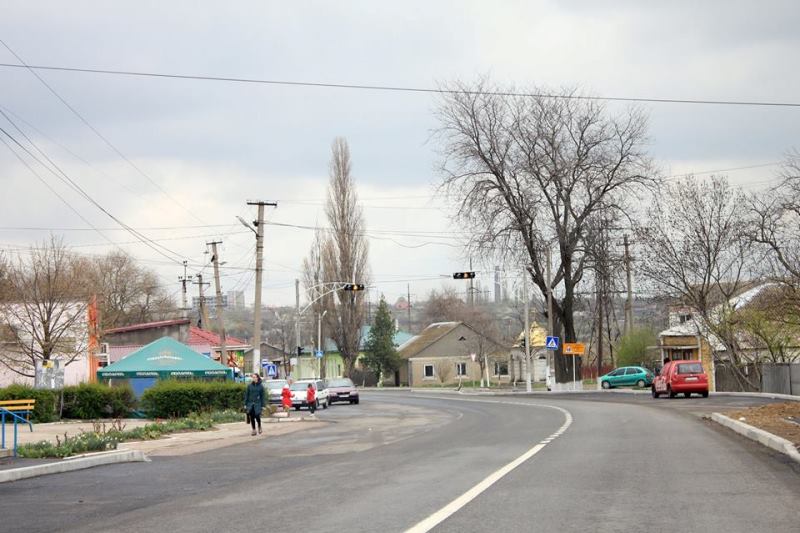 На трассе Одесса-Рены в Измаильском районе появился новый светофор.