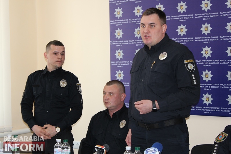 "Плановая ротация руководящего состава": у патрульной полиции Измаила появился новый начальник
