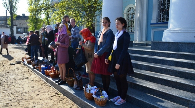 Праздник Пасхи в Свято-Вознесенском соборе Белгород-Днестровского