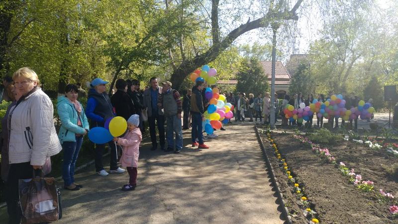 В Белгороде-Днестровском состоялось торжественное открытие мурала в парке Победы.