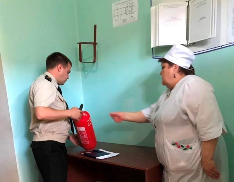 Спасители Белгород-Днестровского проверили пожарную безопасность в детском санатории "Сергеевка"