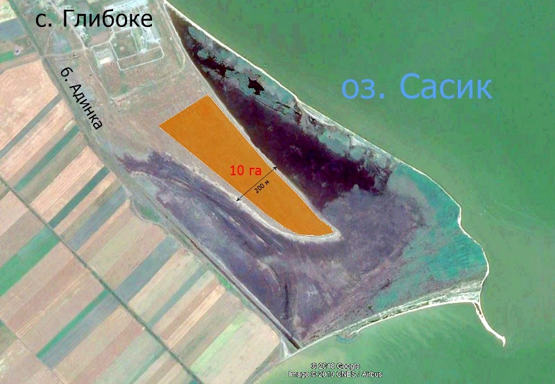 Из-за бездеятельности властей и полиции в Татарбунарском р-не распахивают остатки прибрежных полос.