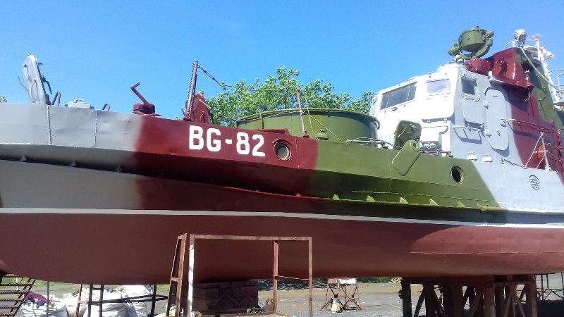В Измаиле закончили ремонт ещё одного пограничного сторожевого катера