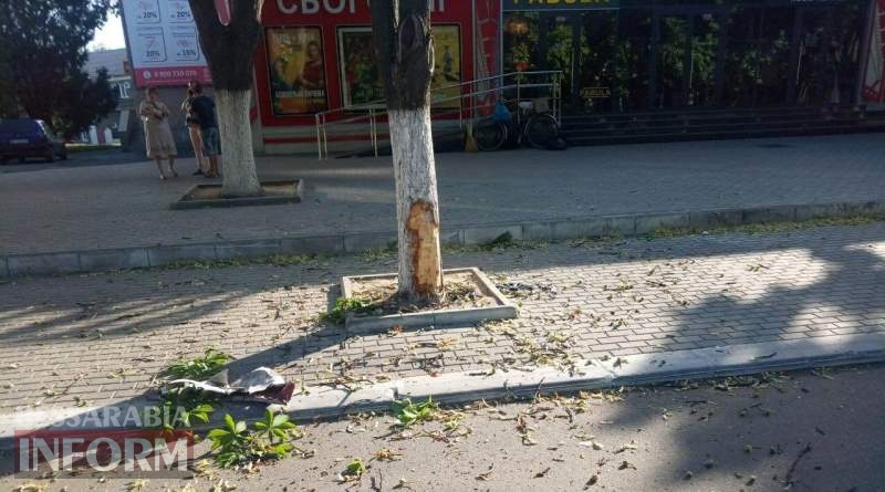 В Измаиле в результате утреннего ДТП на проспекте Мира Skoda превратилась в кучу металлолома