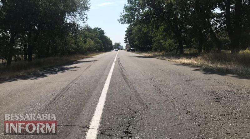 На трассе Одесса-Белгород-Днестровский лопнувшее колесо стало причиной ДТП
