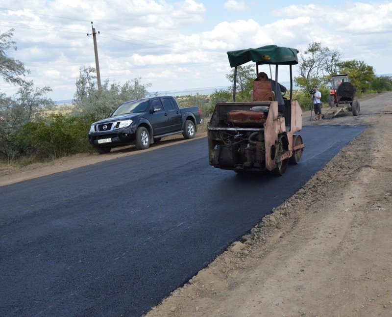 На территории Шабской ОТГ отремонтирована дорога к популярной курортной зоне