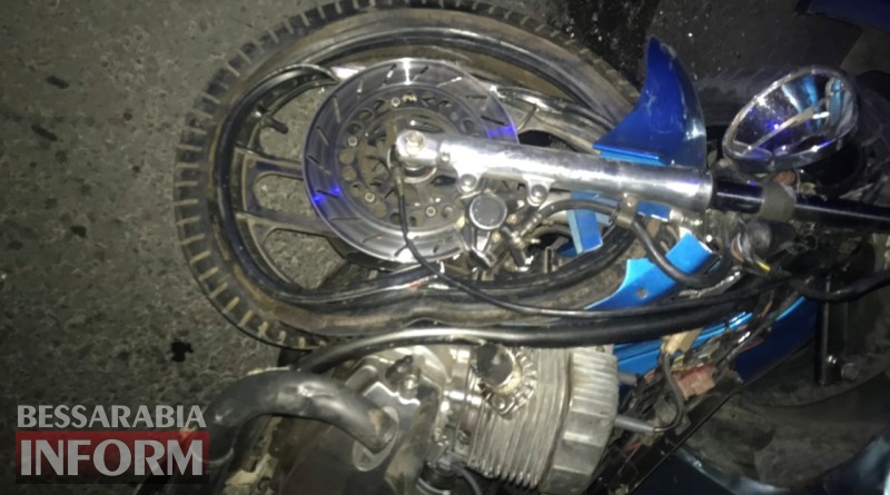 В Измаиле в ДТП по улице Некрасова серьезно пострадал мотоциклист
