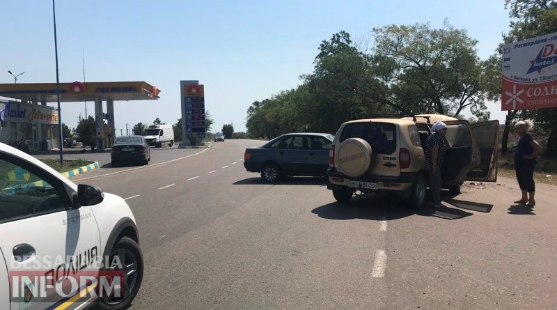 На трассе Спасское-Вилково столкнулись Audi и Niva Chevrolet