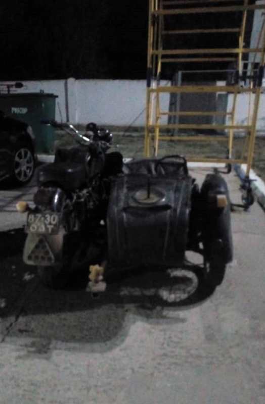 В Болграде полиция отобрала мотоцикл у пьяного водителя, который даже не имел права на вождение.