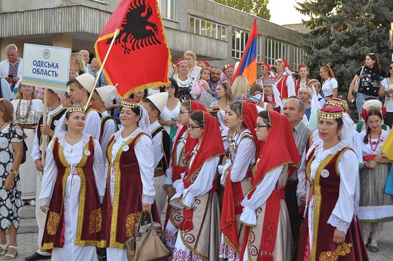 Село Каракурт представило Одесчину и албанский народ на фестивале национальных культур в Запорожской области
