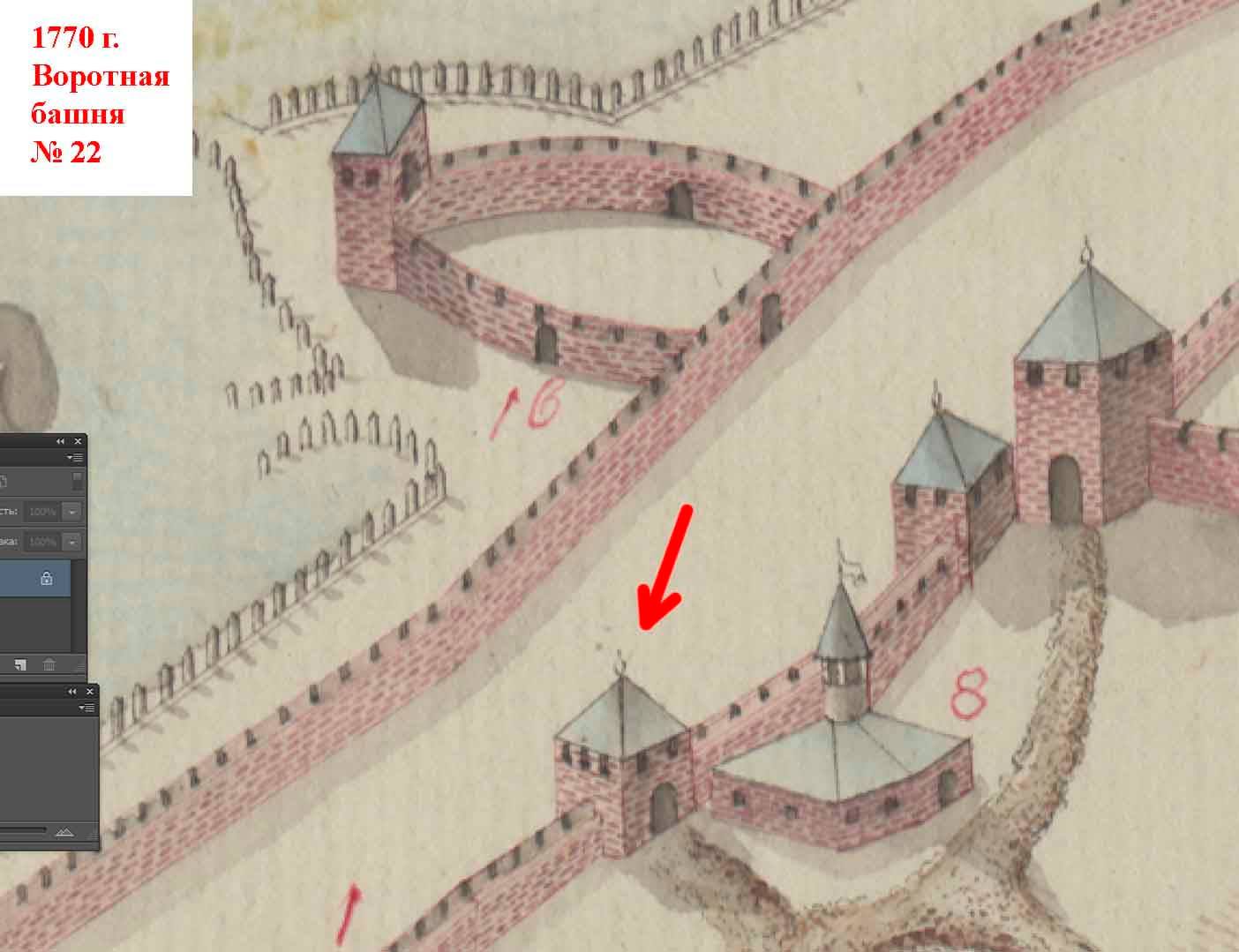Дыра в верхней части стены воротной башни: Аккерманской крепости грозит разрушение