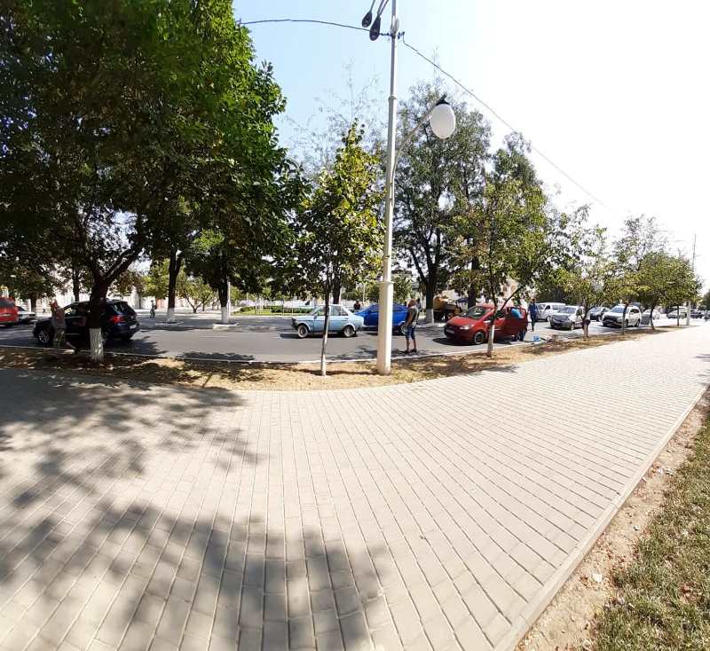 В Измаиле на проспекте Суворова произошло еще одно ДТП с участием трех автомобилей