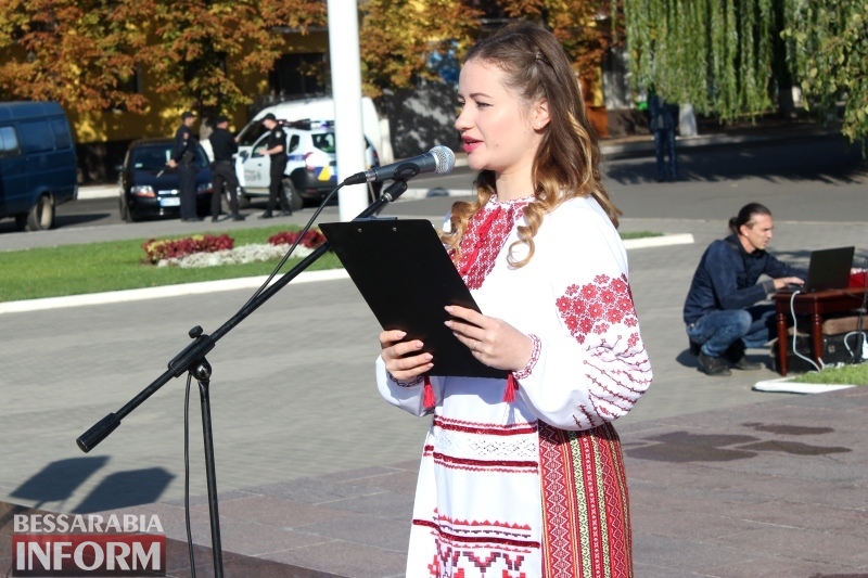 В День защитника в Измаиле ушановали память погибших за свободу и независимость Украины воинов