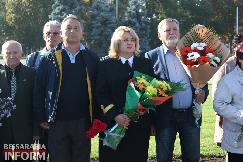 В День защитника в Измаиле ушановали память погибших за свободу и независимость Украины воинов