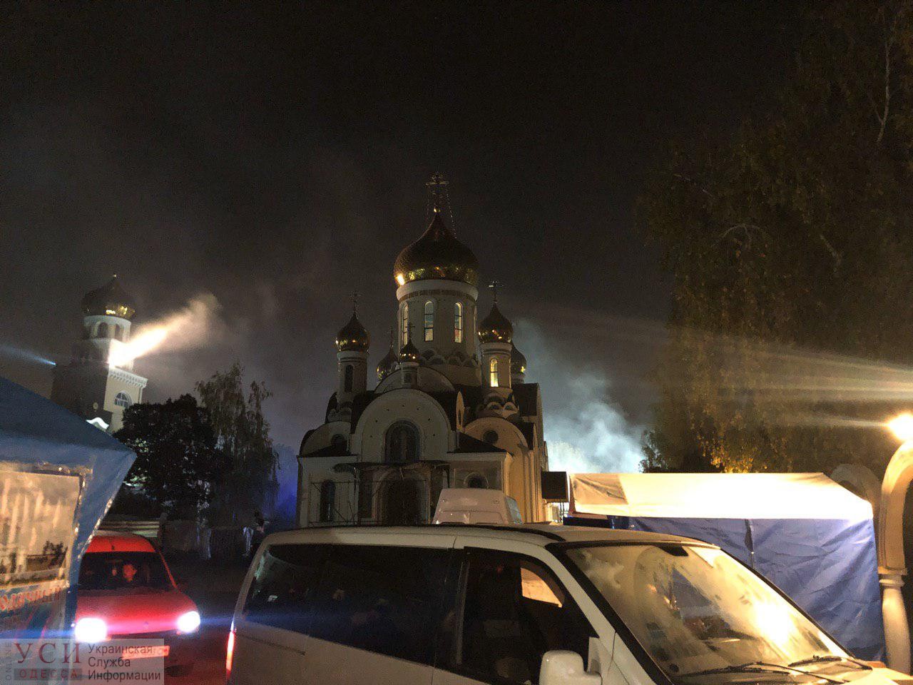 В Одессе горел Иверский монастырь