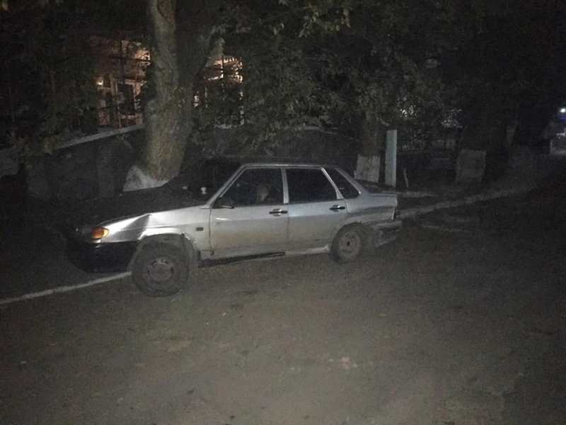 В Татарбунарах у пьяного водителя, который совершил ДТП и пытался скрыться с места происшествия, забрали права