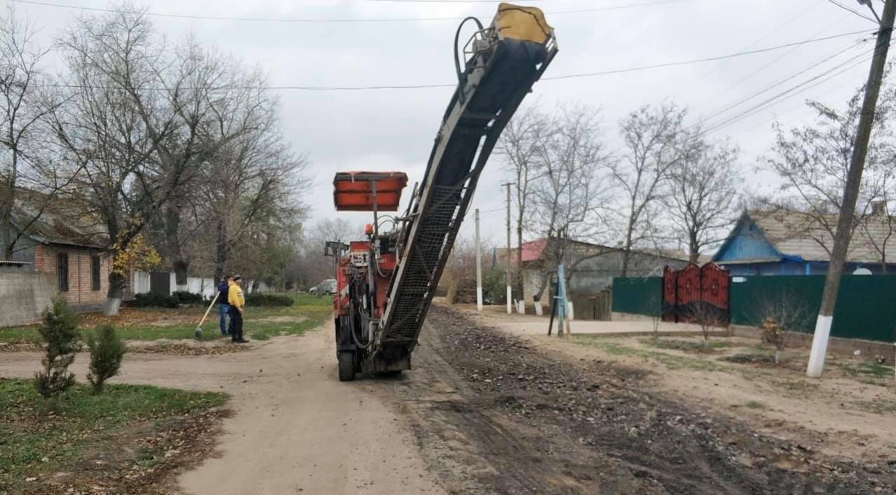 В Шевченково Килийской ОТГ начали ремонт одной из основных улиц