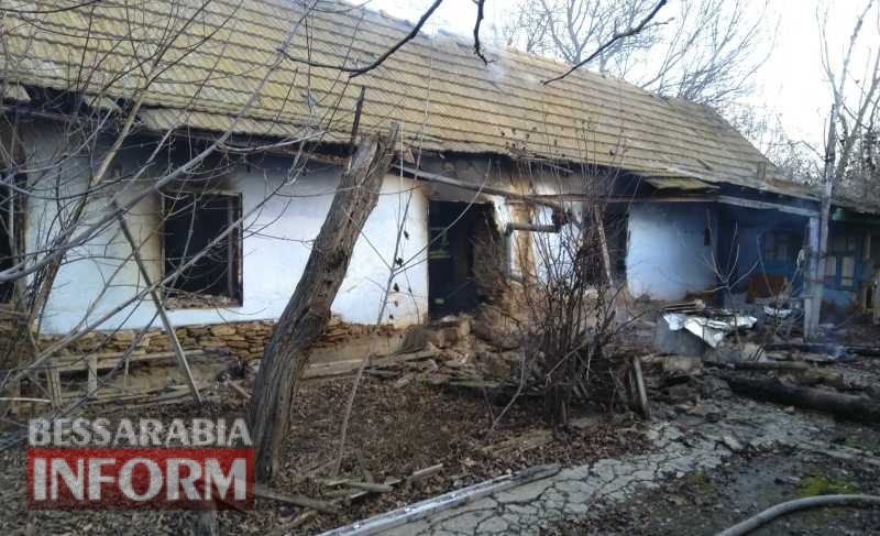 В Белгород-Днестровском районе на пожарище обнаружили обгоревшее тело хозяина дома