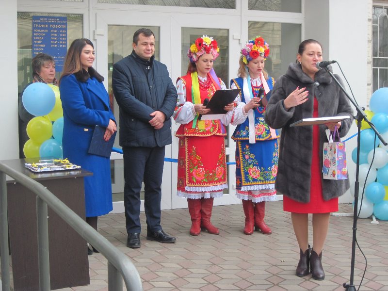 В Татарбунарах открыли Центр предоставления административных услуг в торжественной обстановке