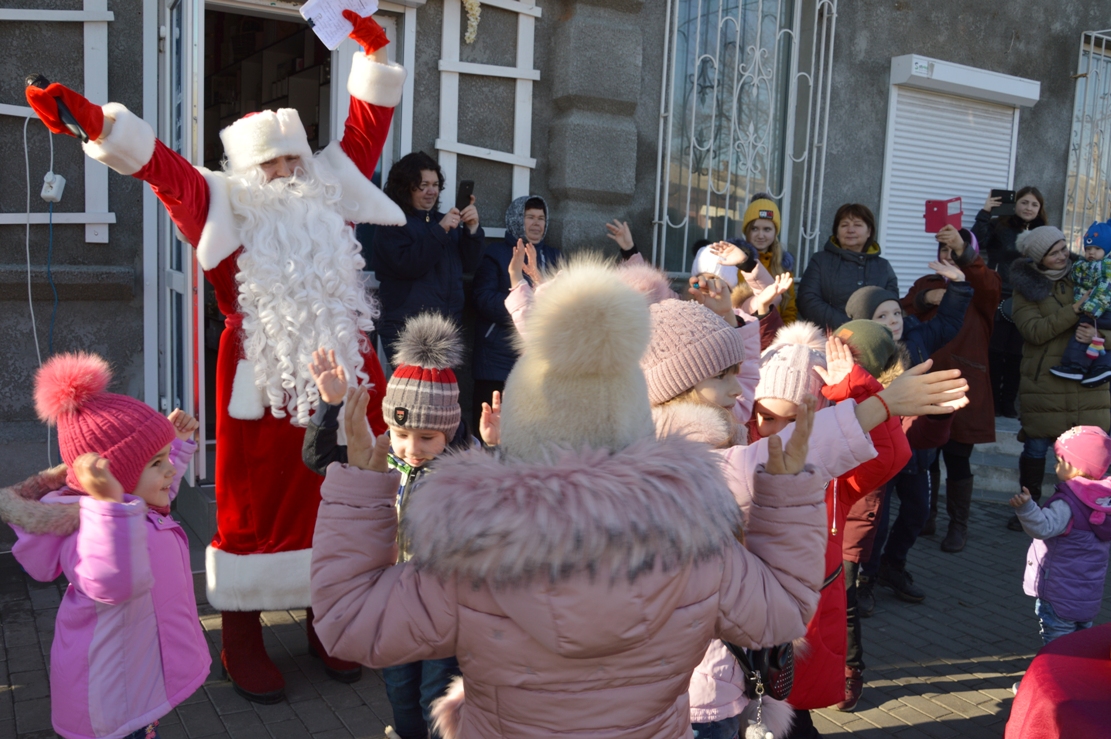 Новый год все ближе: в Килии впервые открыли Резиденцию Деда Мороза