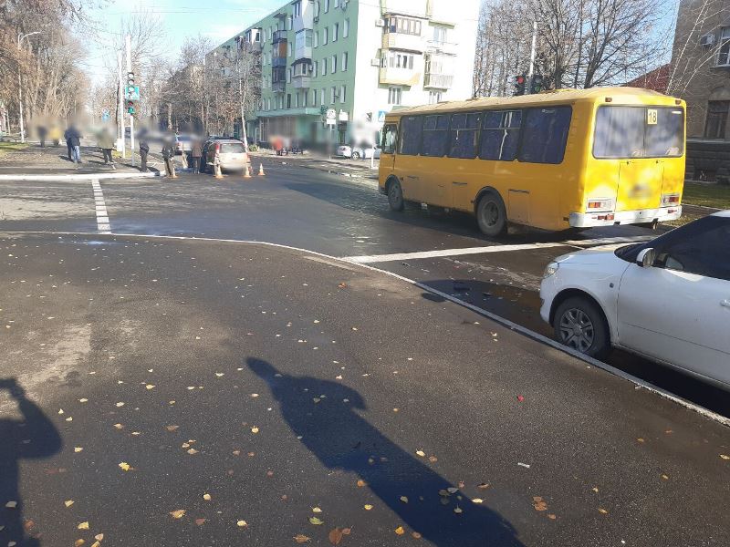 В Измаиле на проспекте Суворова в течение времени произошло два ДТП