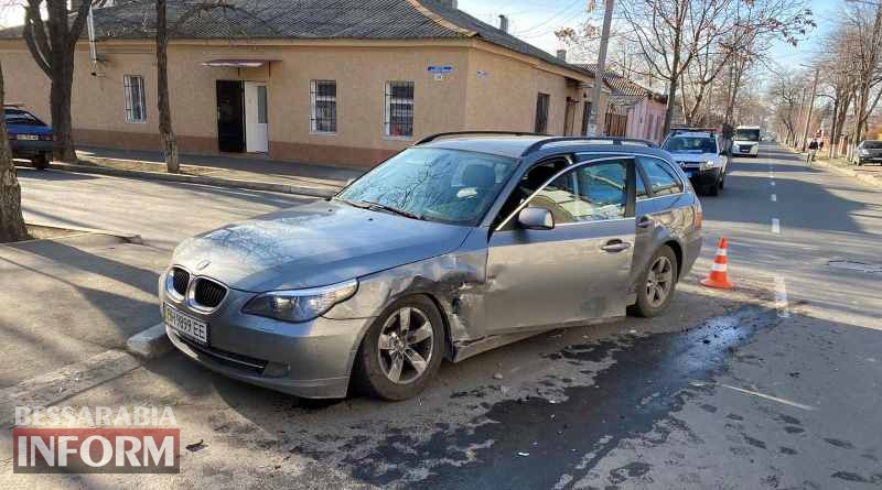 В Измаиле на Болградской столкнулись Chevrolet и BMW
