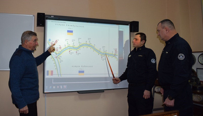 Впервые на базе Измаильского Учебного центра Морской охраны проведены курсы повышения квалификации командиров кораблей