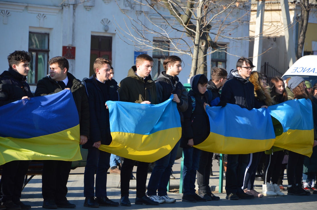 Килия, как и вся Украина, - одна семья: килийцы отпраздновали День Соборности