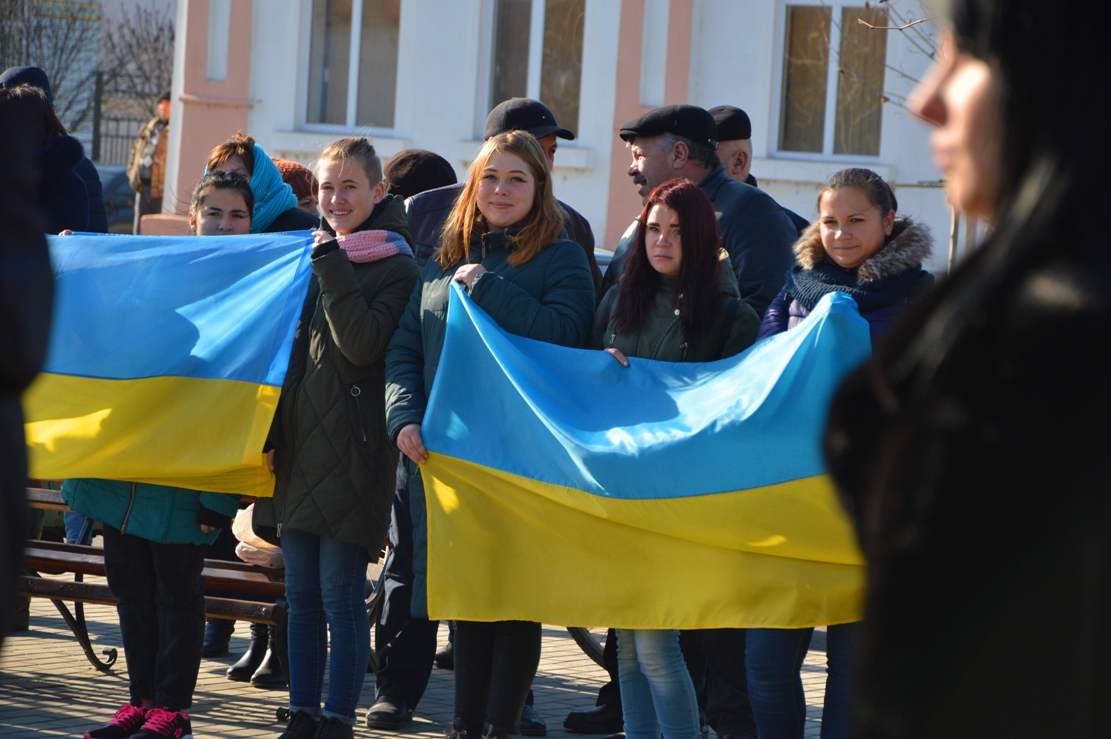 Килия, как и вся Украина, – одна семья: килийцы отпраздновали День Соборности