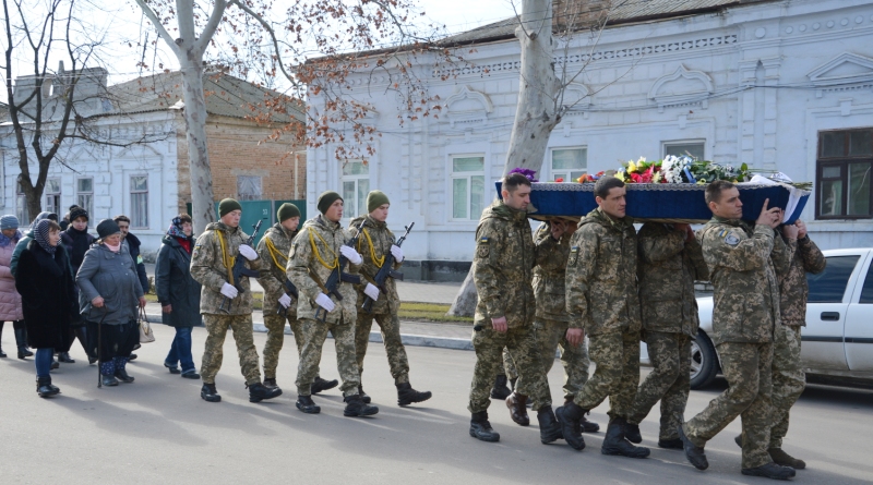 В Килии простились с погибшим на Востоке Украины земляком Евгением Щуренко