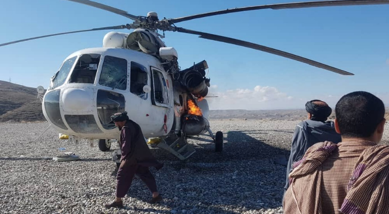 В Афганистане сбили молдавский вертолет: среди пострадавших двое украинцев