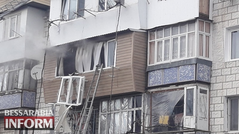 В Измаиле на Энгельса в многоэтажном доме прогремел взрыв