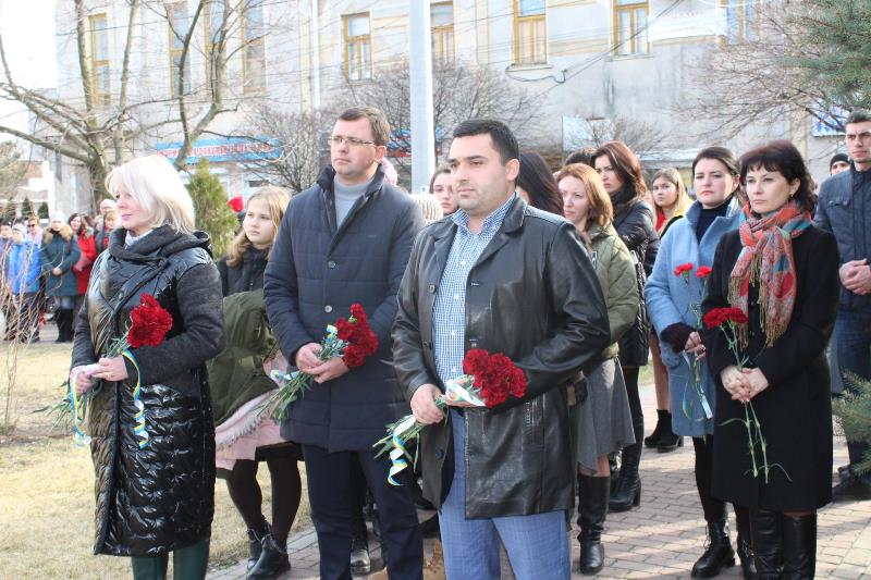 В Белгороде-Днестровском почтили память Героев Небесной Сотни
