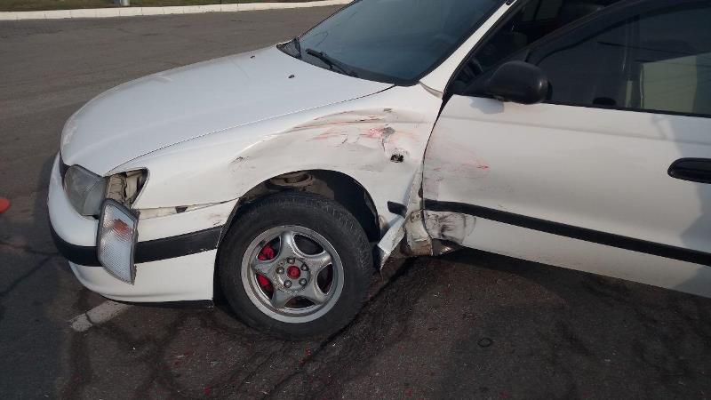 На въезде в Измаил у автозаправки произошло ДТП - одну из пассажирок госпитализировали