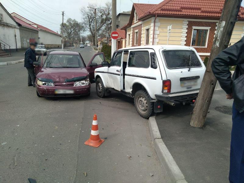 Нарушение ПДД на перекрестках стало причиной двух ДТП в Измаиле