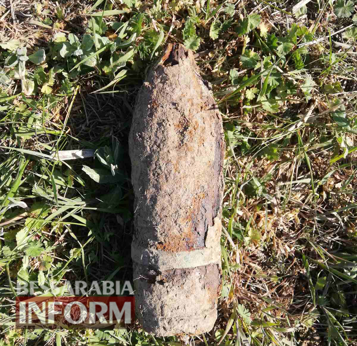 На окраине Килии нашли два снаряда времен Второй Мировой войны (фотофакт)