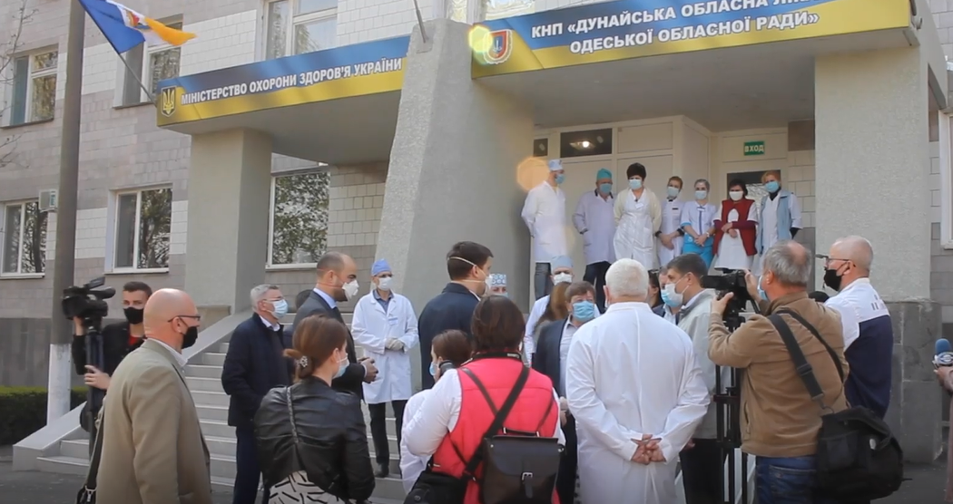 Первый визит главы ОГА Максима Куцого в Измаил: губернатор проверил готовность больниц к вспышке COVID-19 - увиденным остался доволен