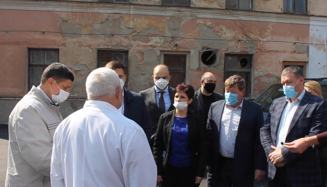 Первый визит главы ОГА Максима Куцого в Измаил: губернатор проверил готовность больниц к вспышке COVID-19 - увиденным остался доволен