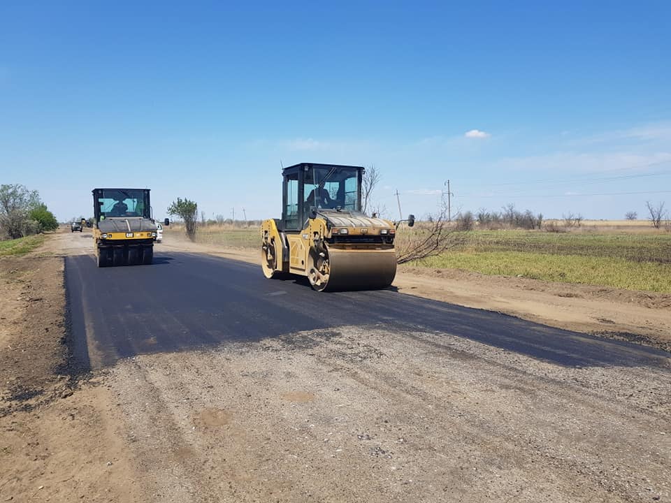 Завершаются работы по возобновлению проезжаемости на участке автодороги Вилково-Лески