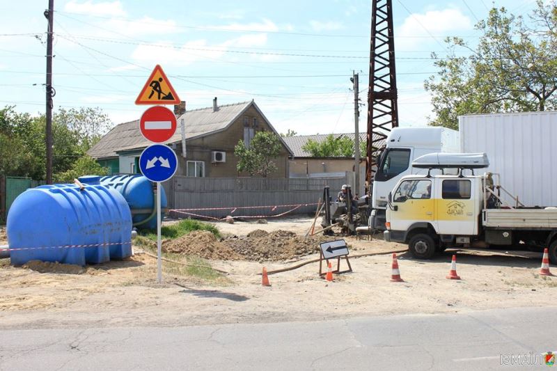 Реконструкцию канализационной системы города Измаила планируют завершить к концу года