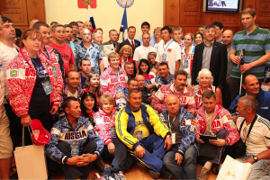 Bering Strait Swim - team