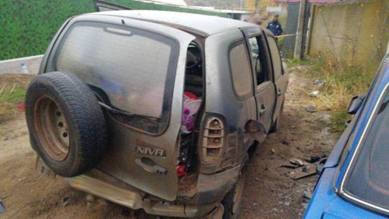 В Маяках в результате взрыва автомобиля погиб человек