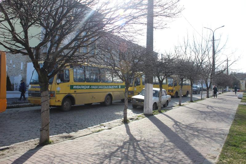 В Аккермане новый пассажироперевозчик презентовал свой автопарк