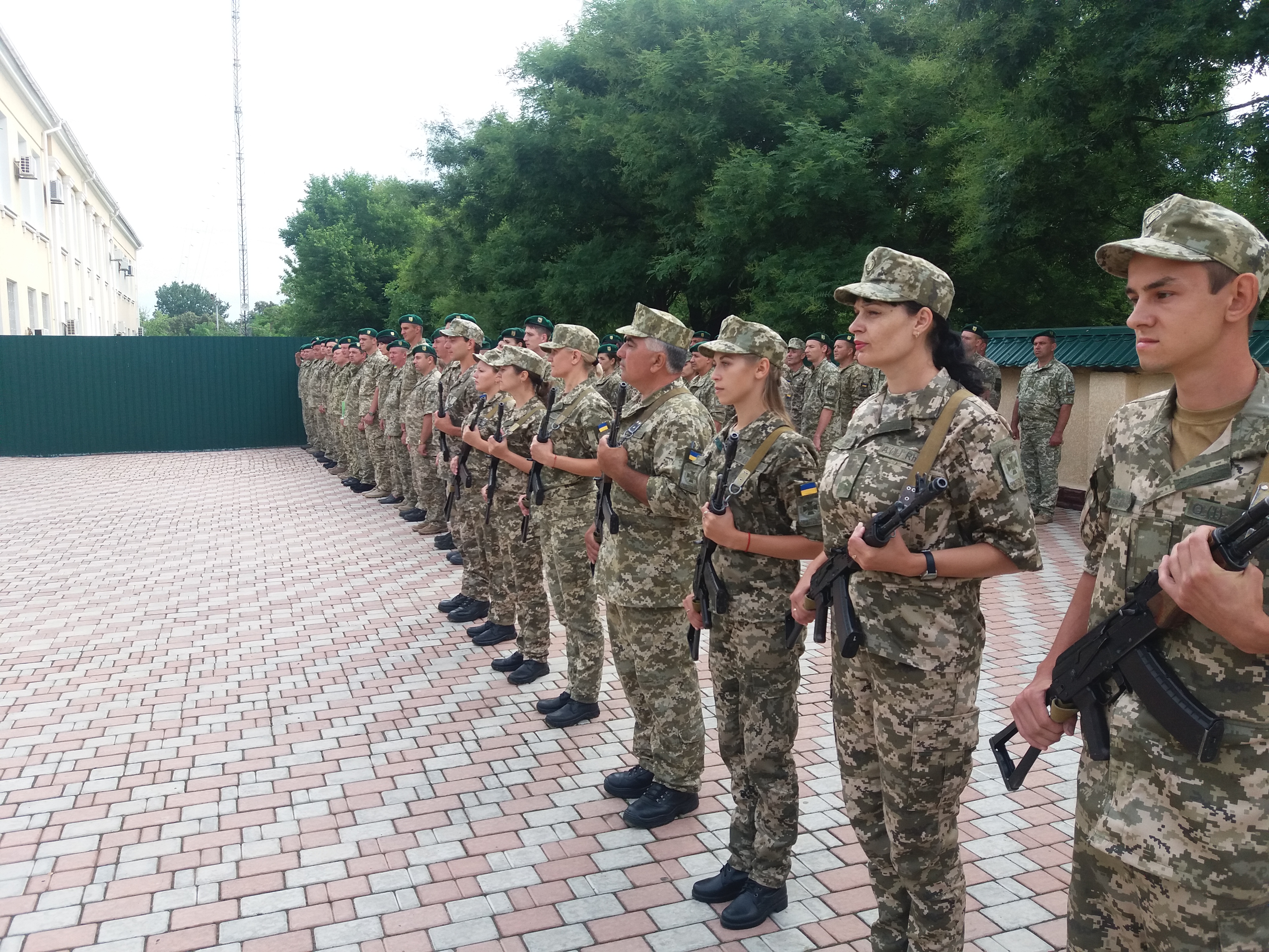 В Измаильском пограничном отряде приняли Воинскую присягу