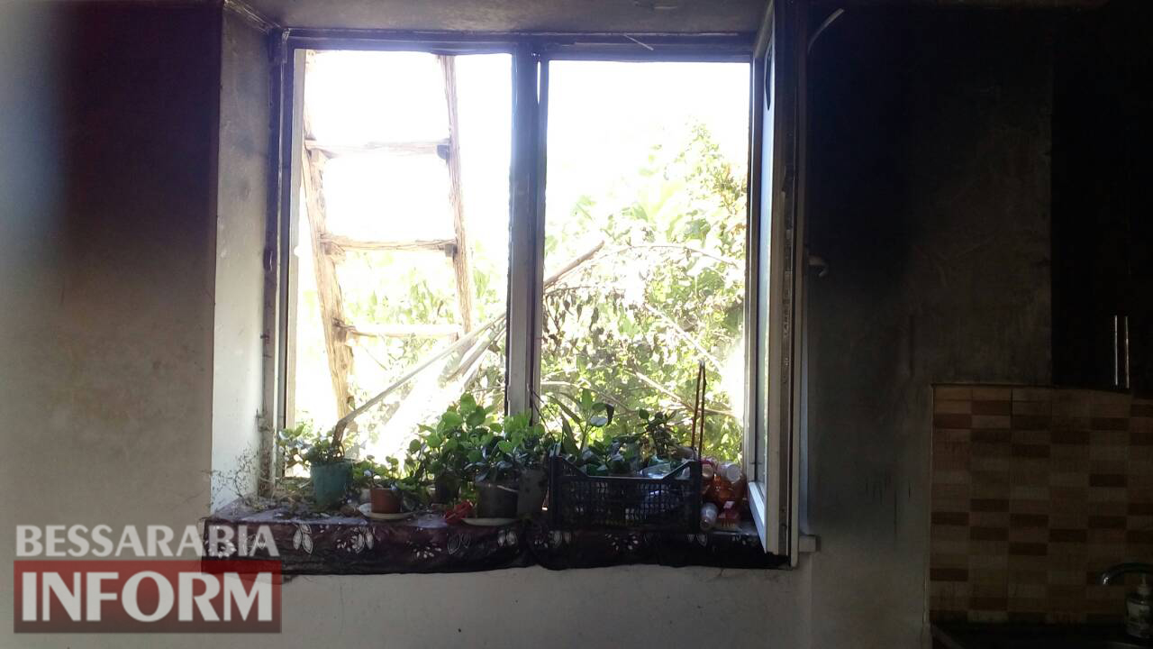 В Килии от пожара серьезно пострадал жилой дом