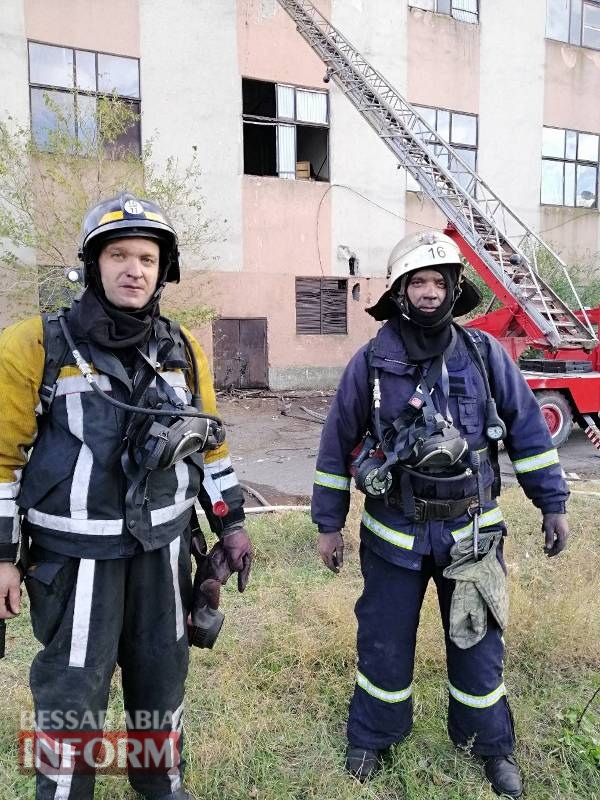 В Аккермане в одном из зданий бывшего рыбзавода случился пожар