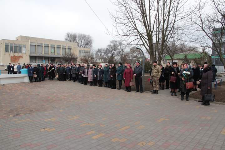"Они погибали, но не сдавались...": в Татарбунарах почтили память Небесной сотни